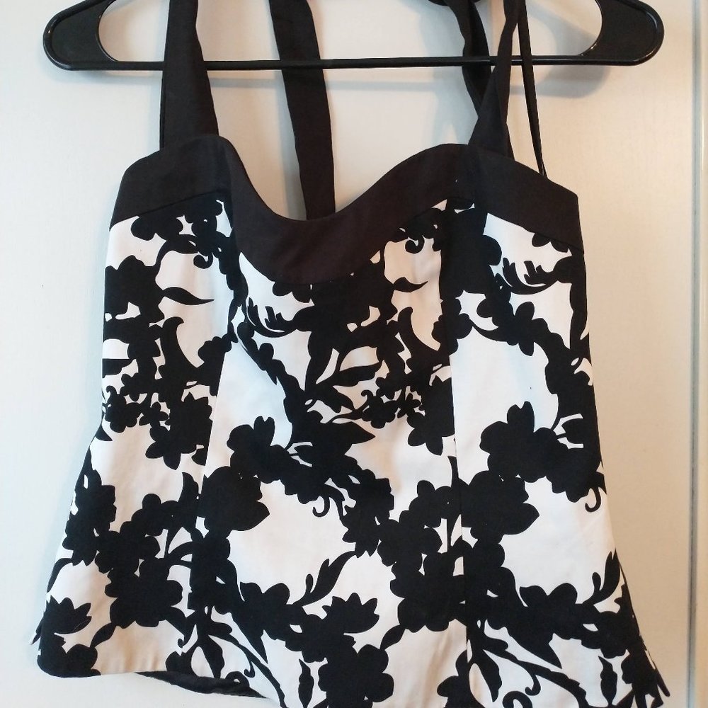 White House Black Market Corset Halter